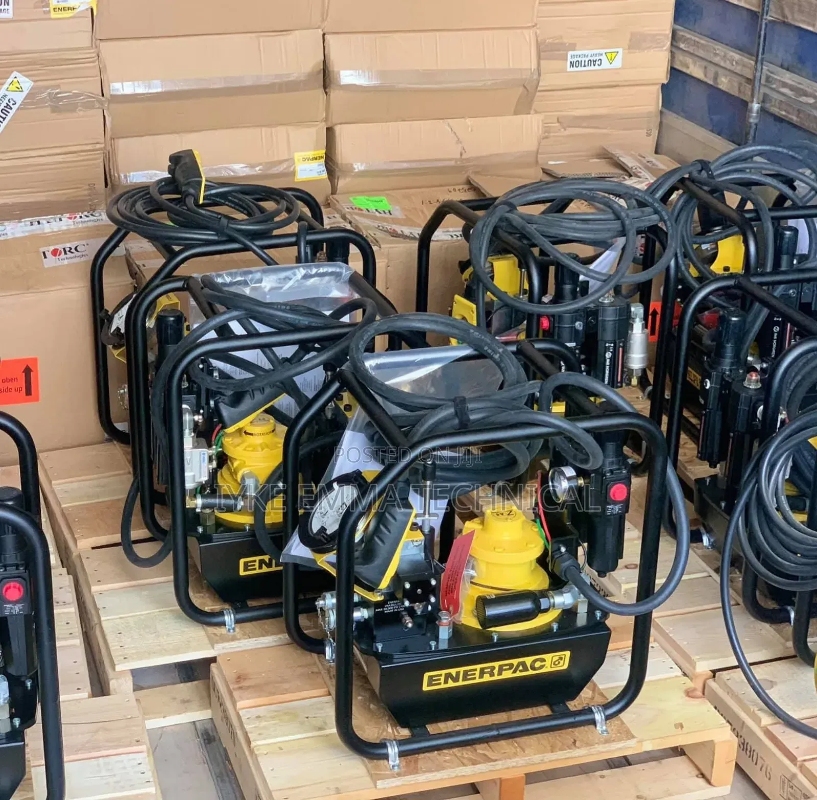 Enerpac Za4-Series Air-Driven Torque Wrench Pumps