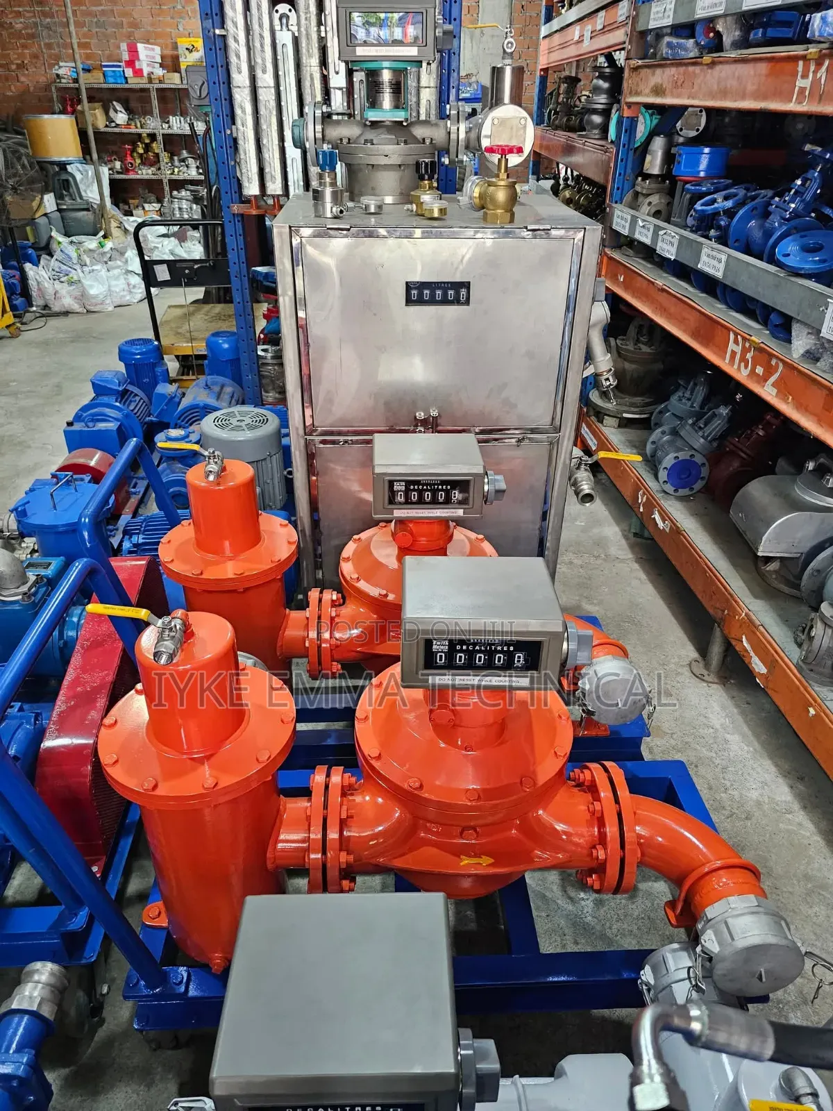 Smith Meter Positive Displacement (Pd) Flow Meter