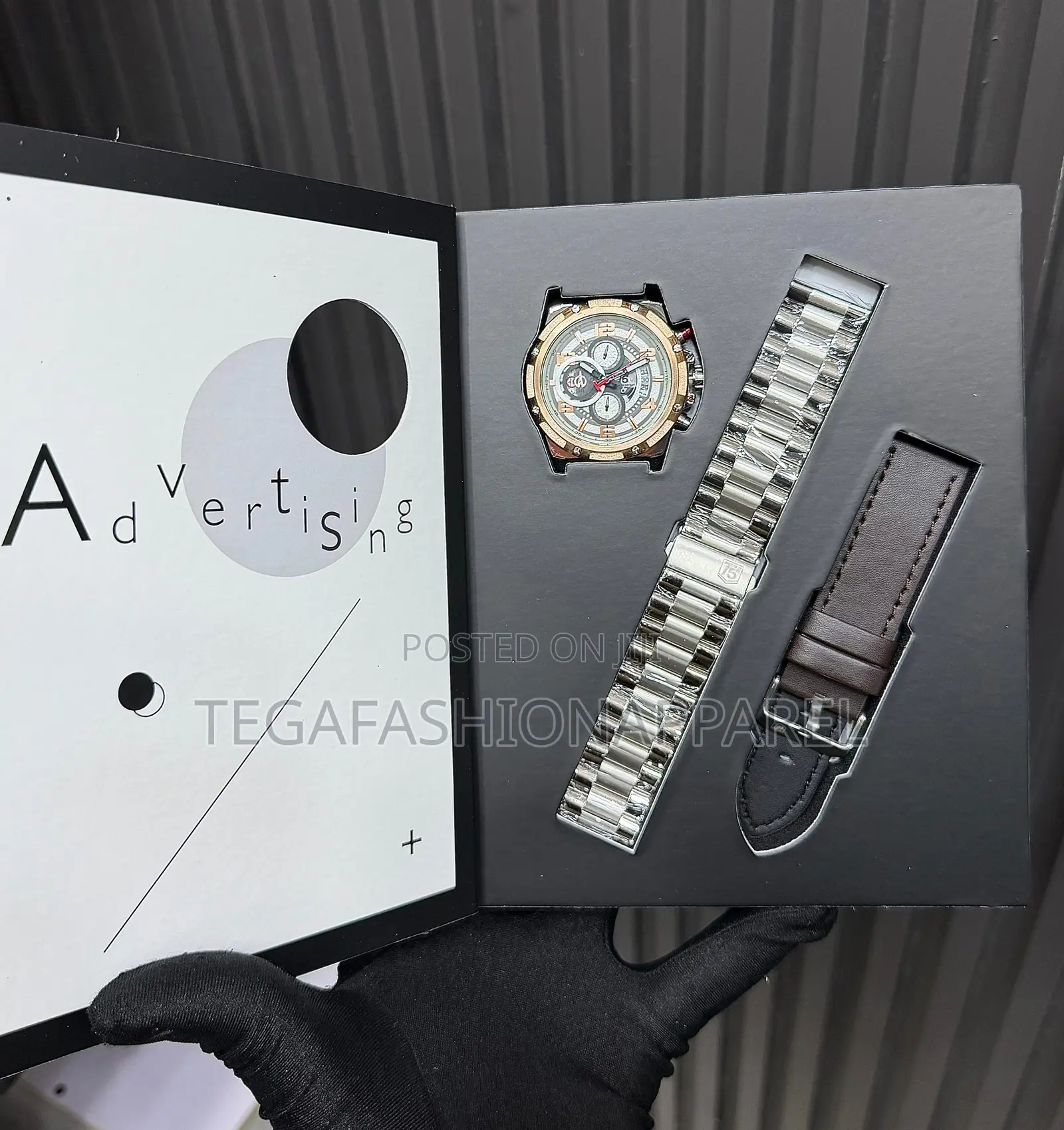 High Quality T5 Chronographic Double Strap Wristwatch