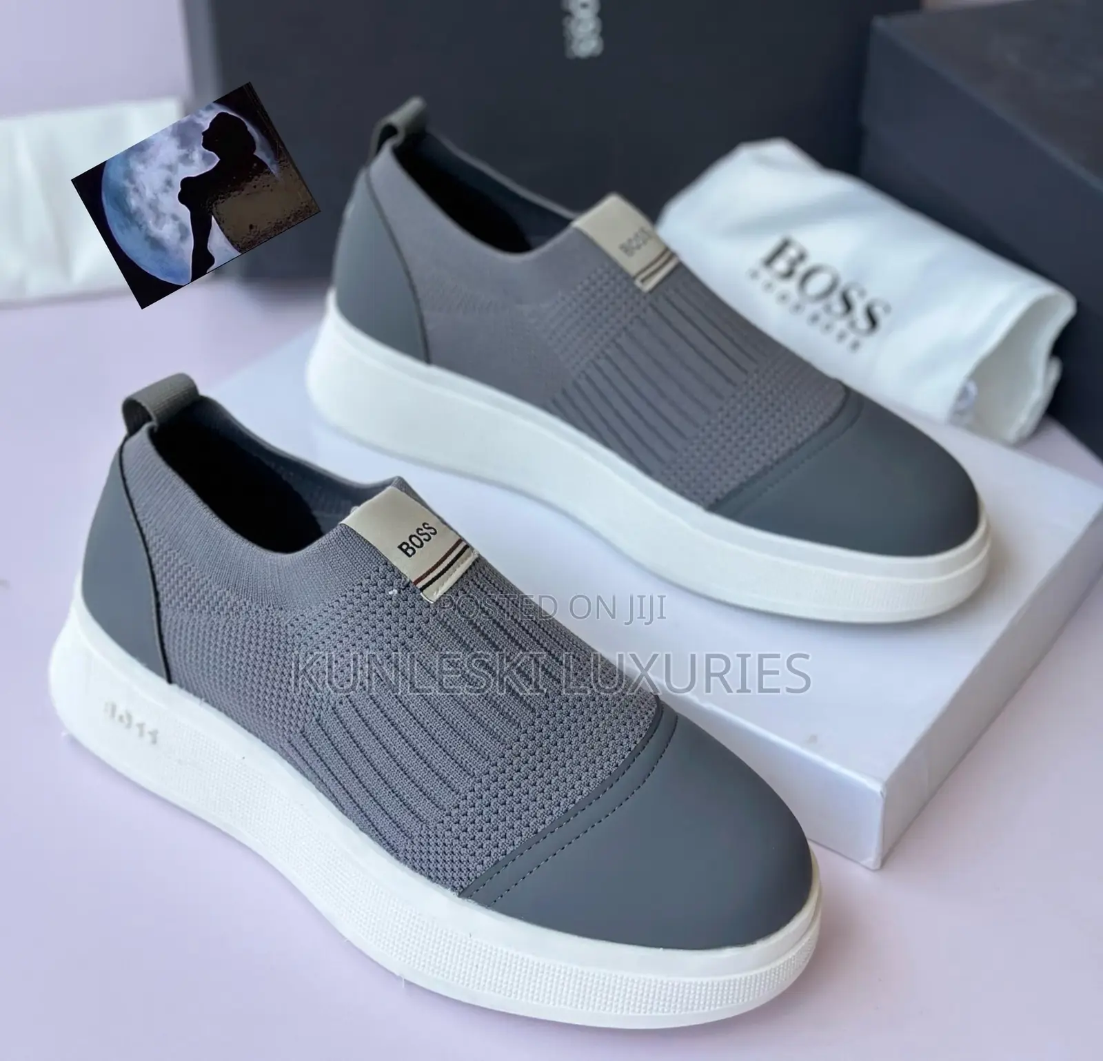 Original Hugo Boss Casual Sneakers in 3 Colors