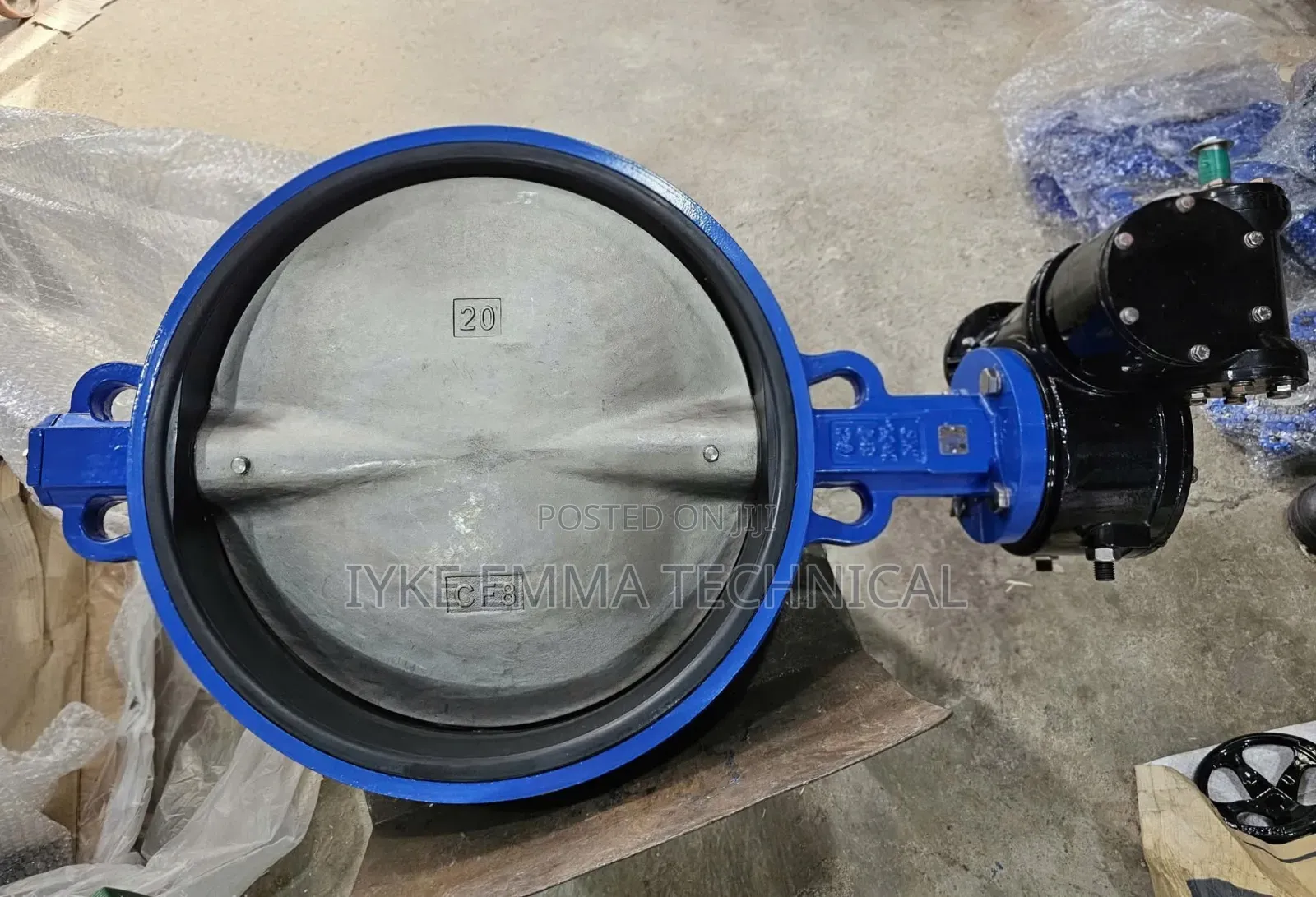 Gear Operated Wafer Butterfly Valve 12 - Inches