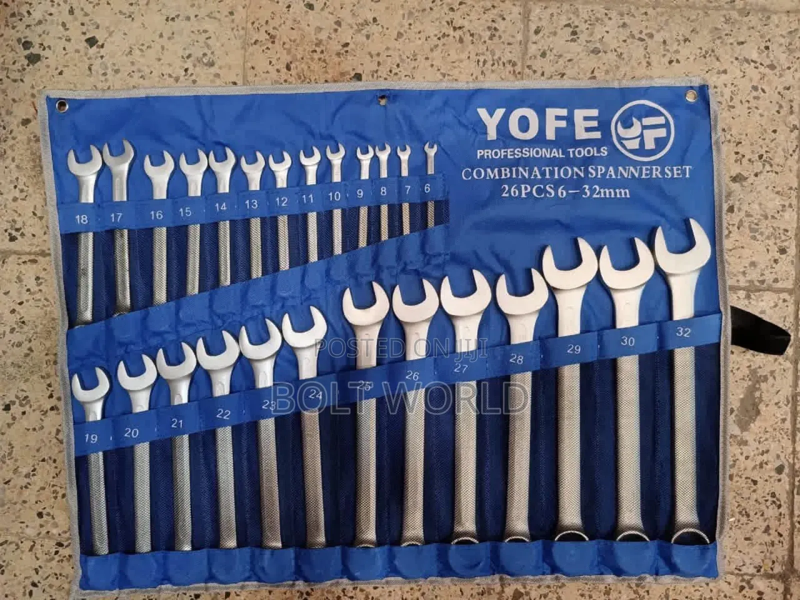 Sets of Spanner S for All Kinds of Mechanical Works