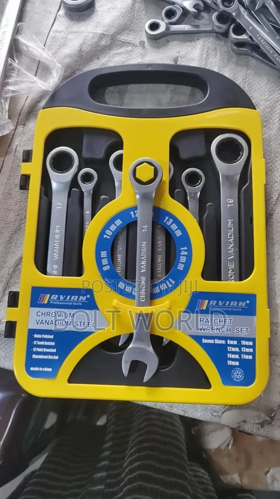 Sets of Spanner S for All Kinds of Mechanical Works