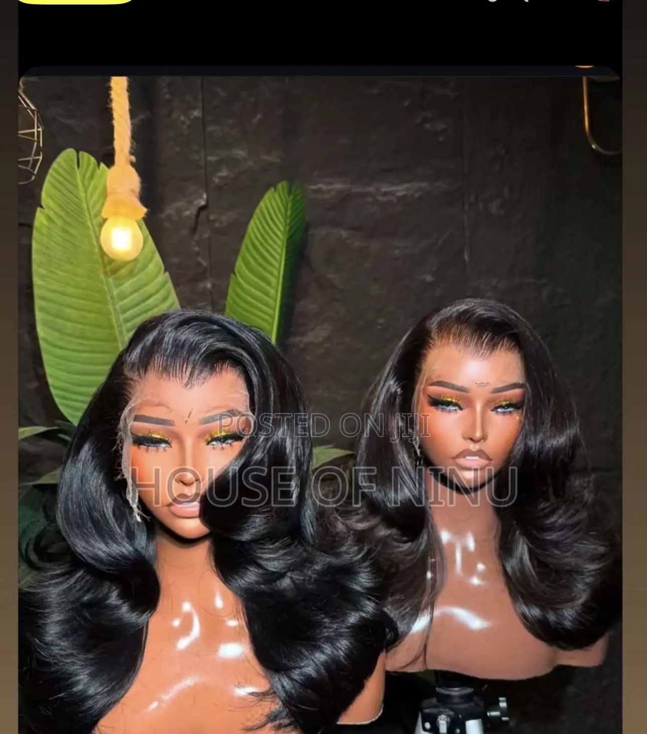 22 Inches Raw Hair With Hd Frontal Wavy Layered Wig Unit