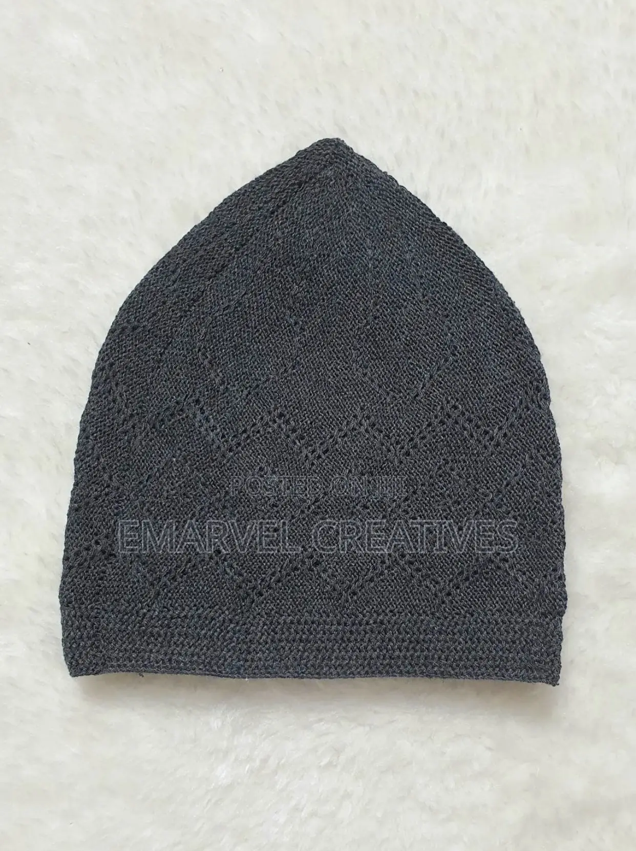 Men's Knitted Cotton Kufi Hat - Islamic Prayer Cap(5pcs)