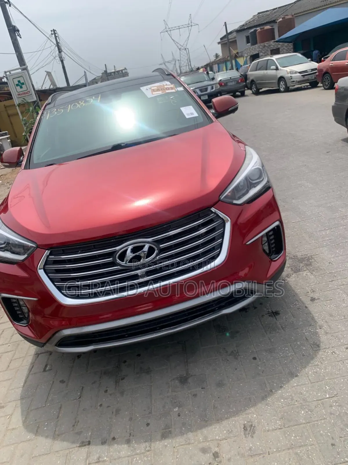 Hyundai Santa Fe Limited Ultimate AWD 2017 Red