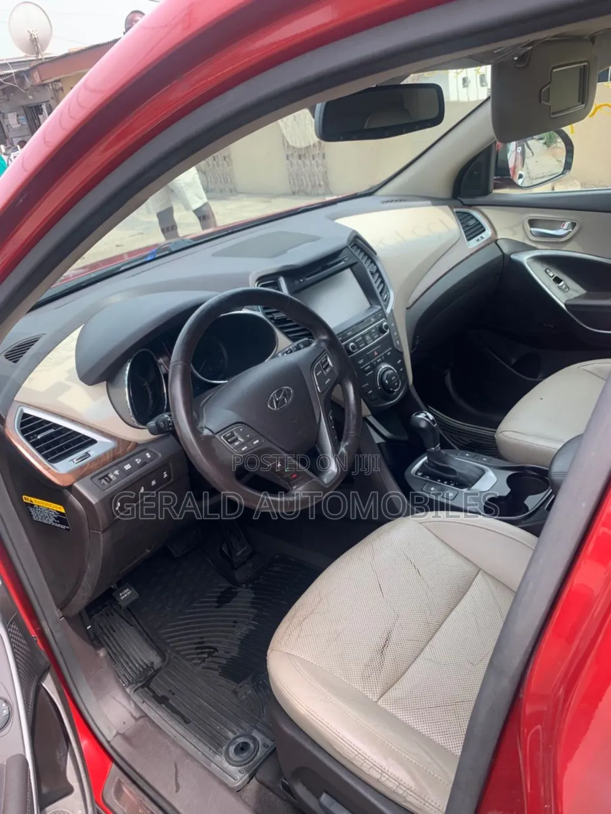 Hyundai Santa Fe Limited Ultimate AWD 2017 Red