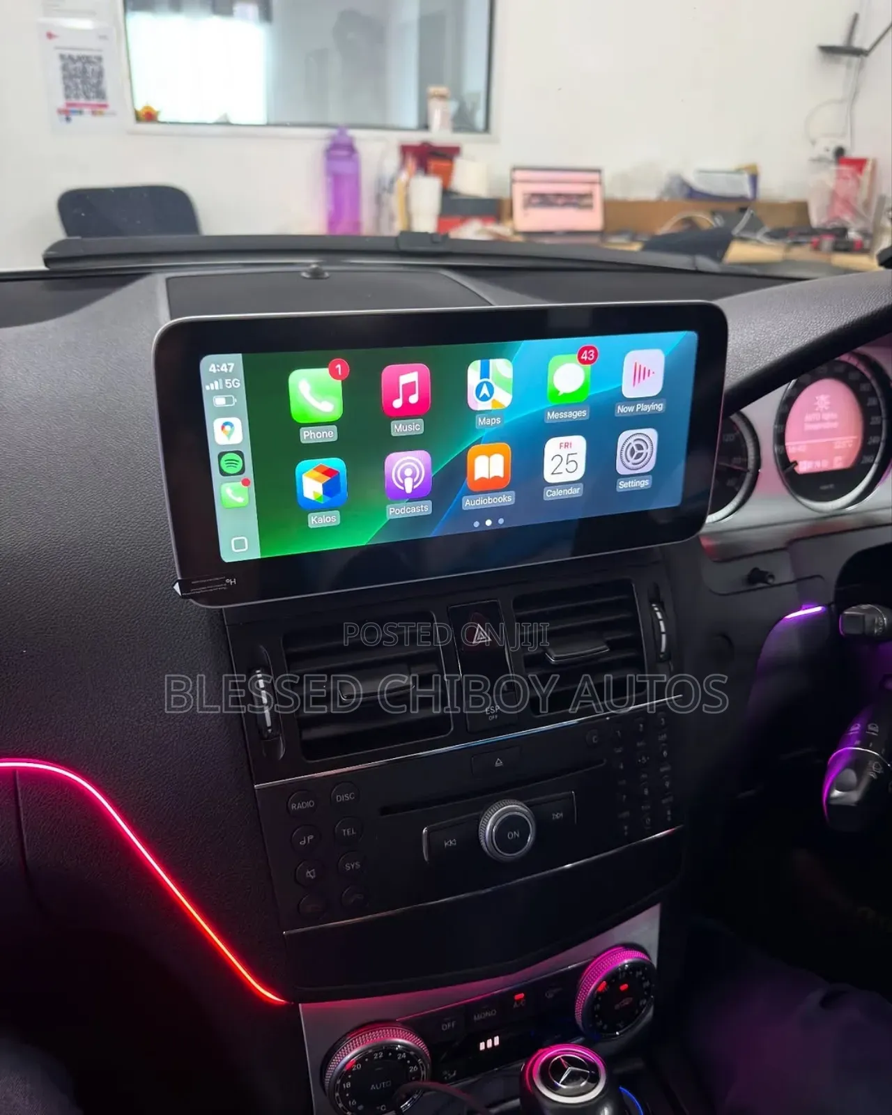 Mercedes C-Class W204/S204 (2007-2011) Android Unit Carplay - 12.3