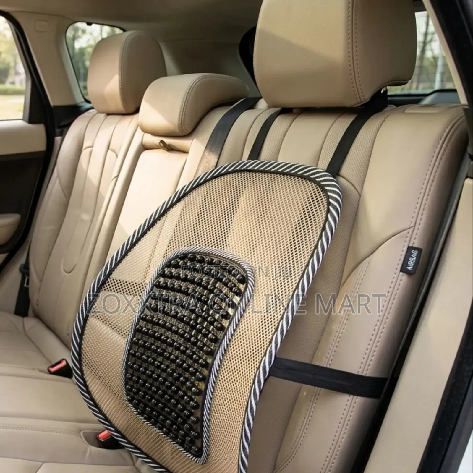 Mesh Lumbar Support Back Massage Cushion