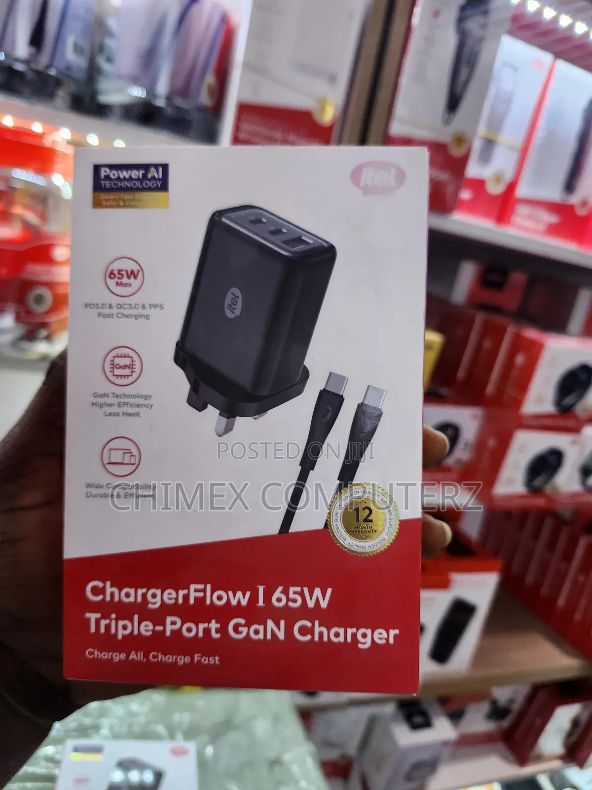 Itel 65w Charger