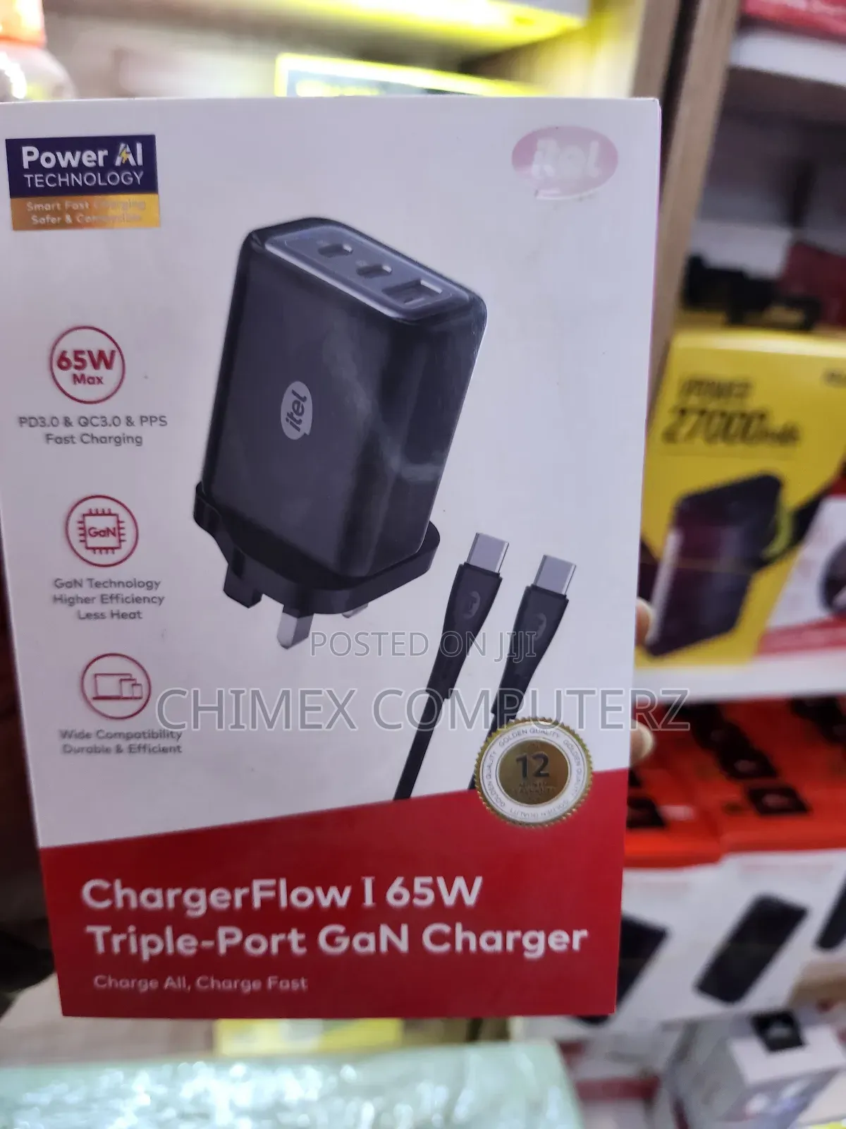 Itel 65w Charger