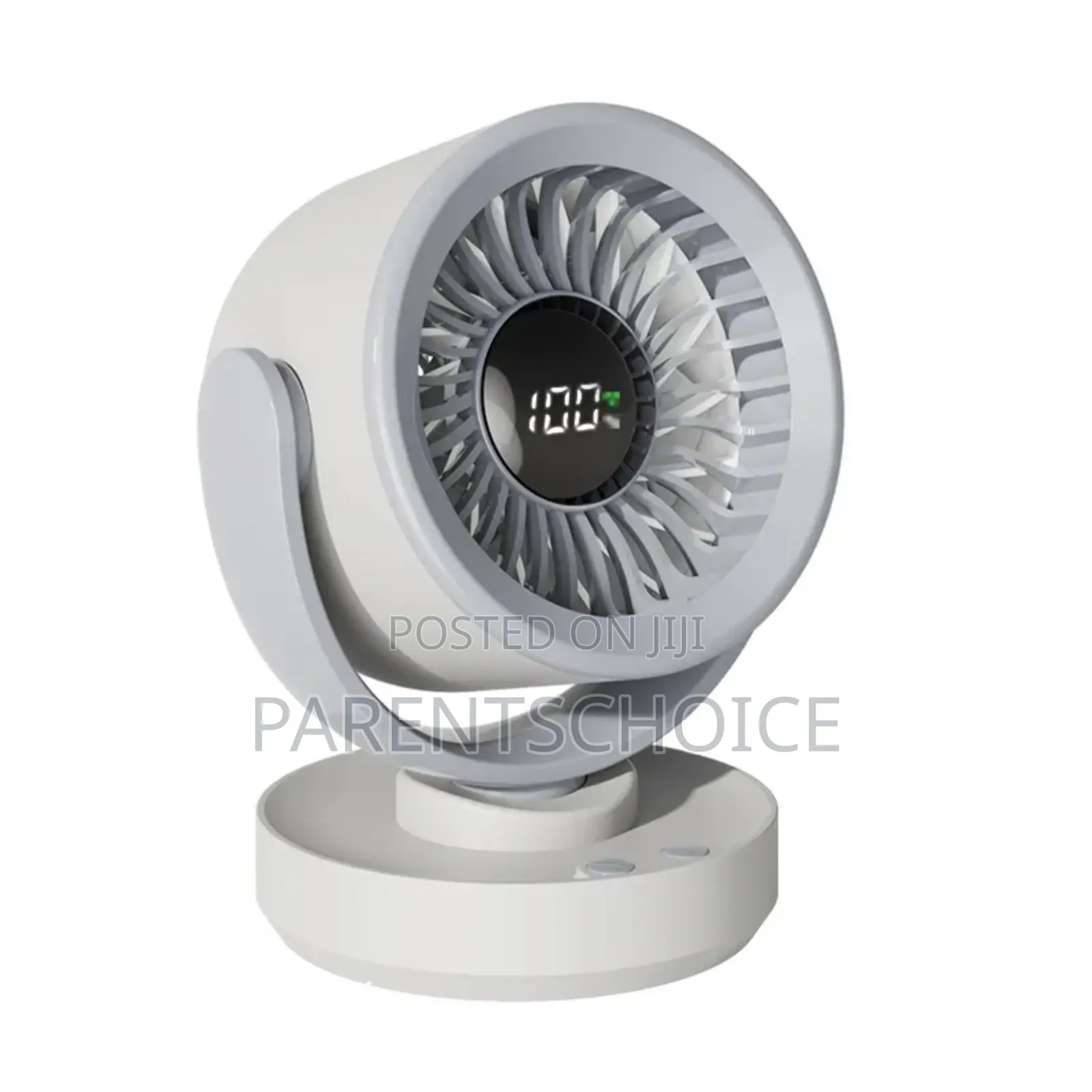Rechargeable Table Fan With Dust Filter Aroma
