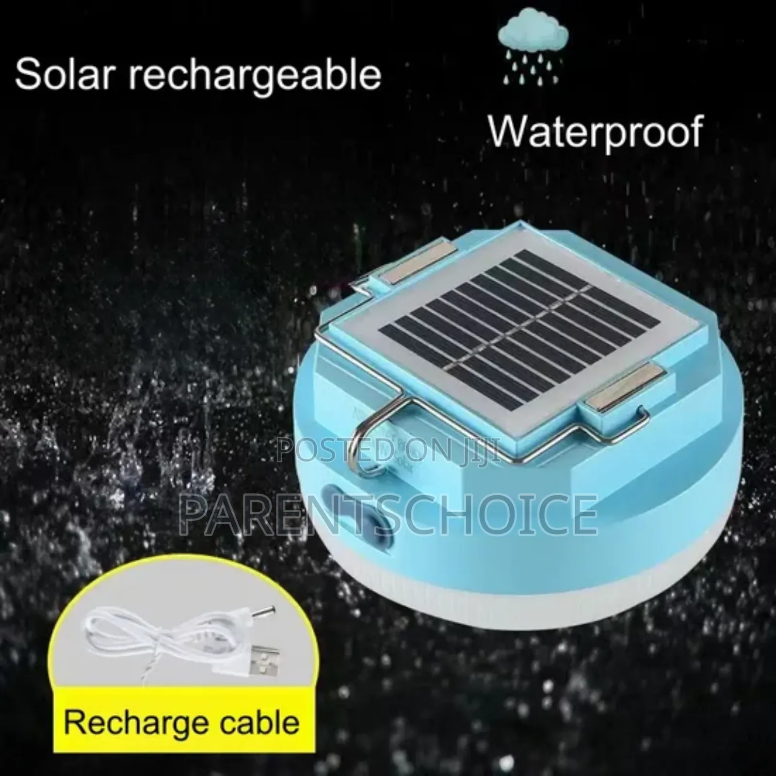 Portable Solar Rechargeable Led Light