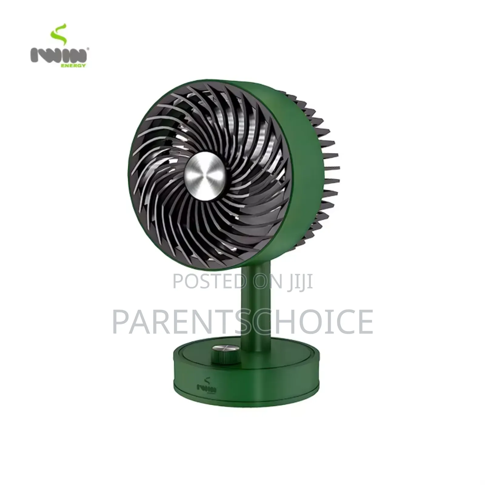 Iwin Energy Super Mini Rechargeable Desktop Fan 5inches Iw8038-A