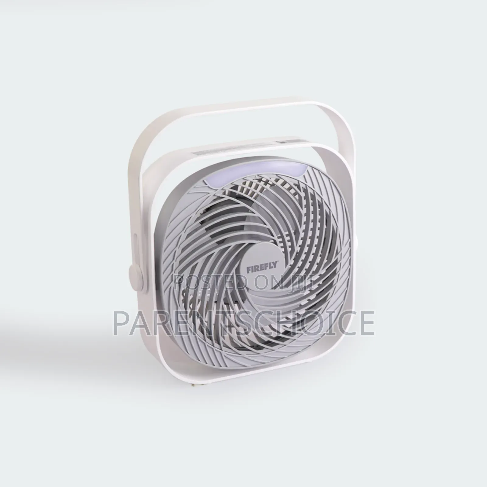 Rechargeable Square Fan With Night Lamp