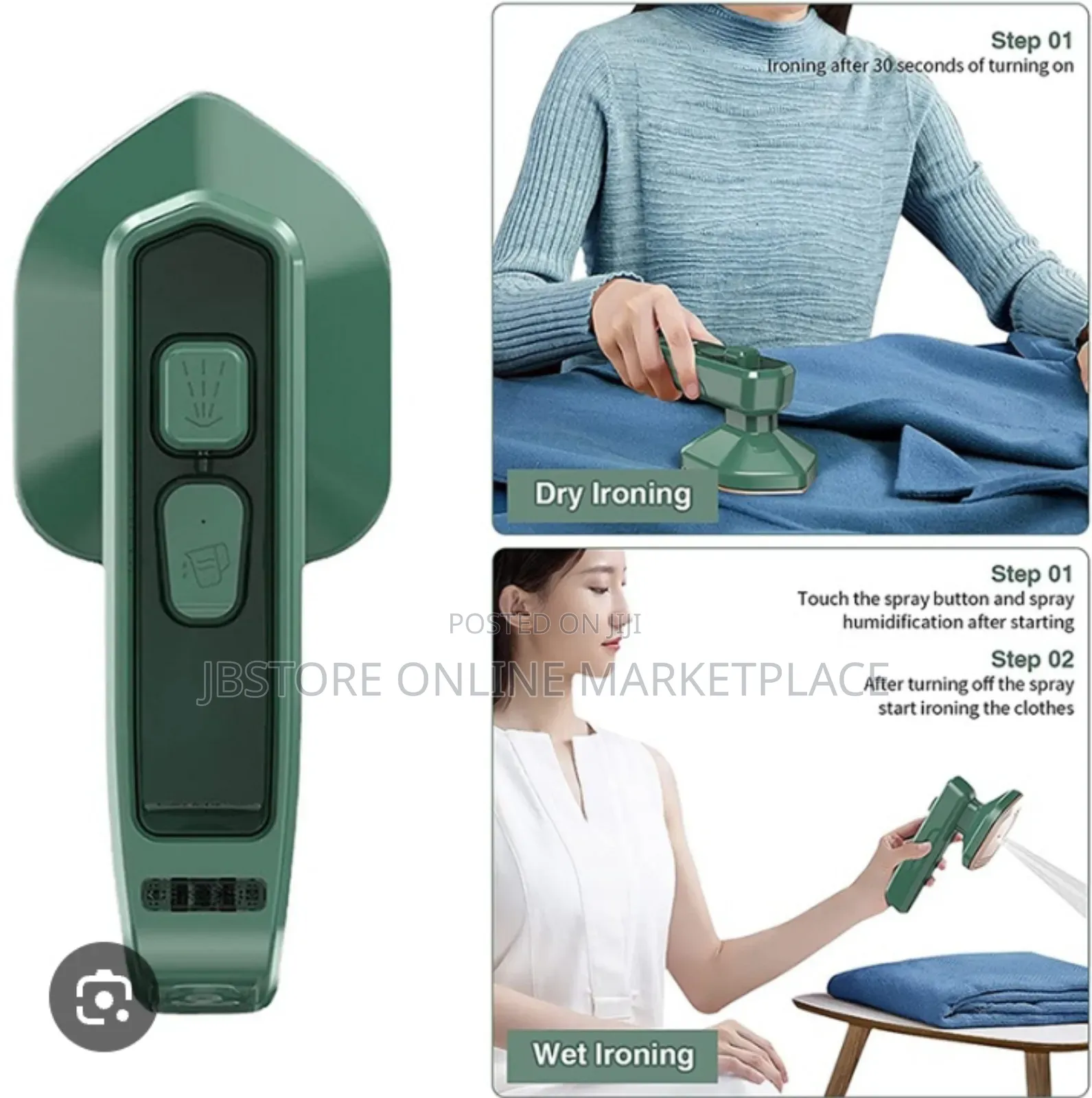 Portable Mini Travel Steam Iron