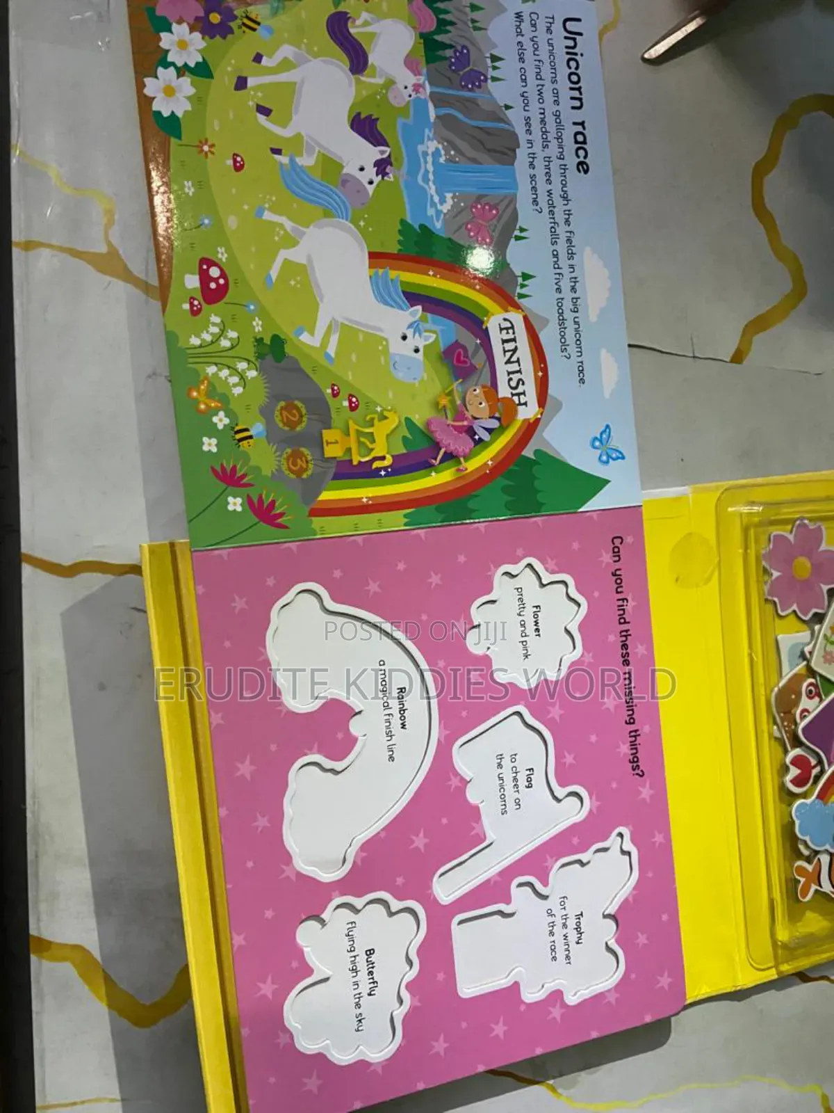 Magnetic Puzzles Story Book