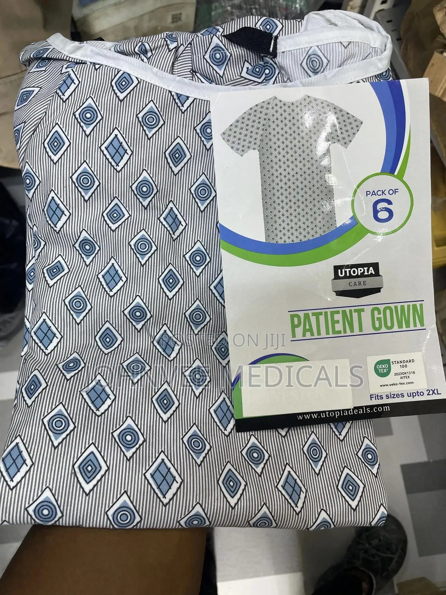 Reusable Patient Gown Pack of 6