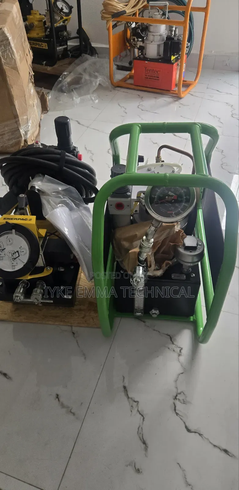 SPX Power Team Air-Driven Torque Wrench Pump