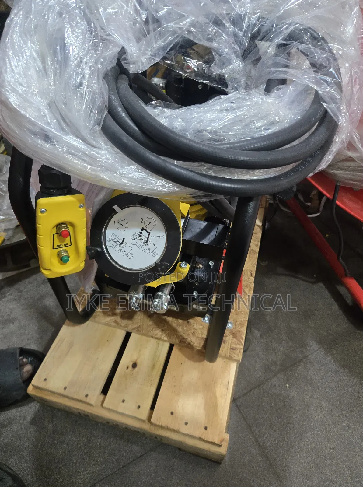 Enerpac Za4-Series Air-Driven Hydraulic Torque Wrench Pump