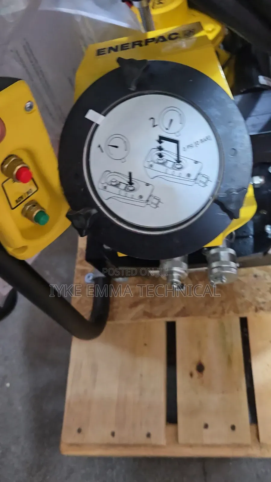 Enerpac Za4-Series Air-Driven Hydraulic Torque Wrench Pump