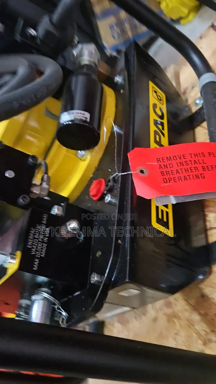 Enerpac Za4-Series Air-Driven Hydraulic Torque Wrench Pump