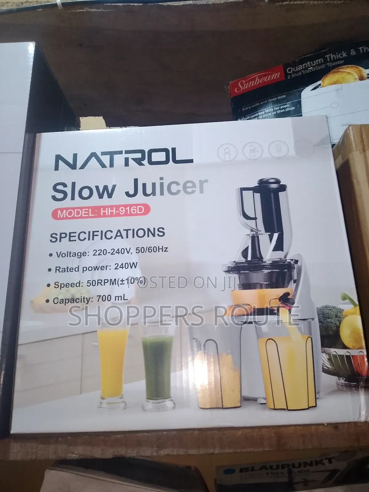 Natrol Slow Juicer Hh916d