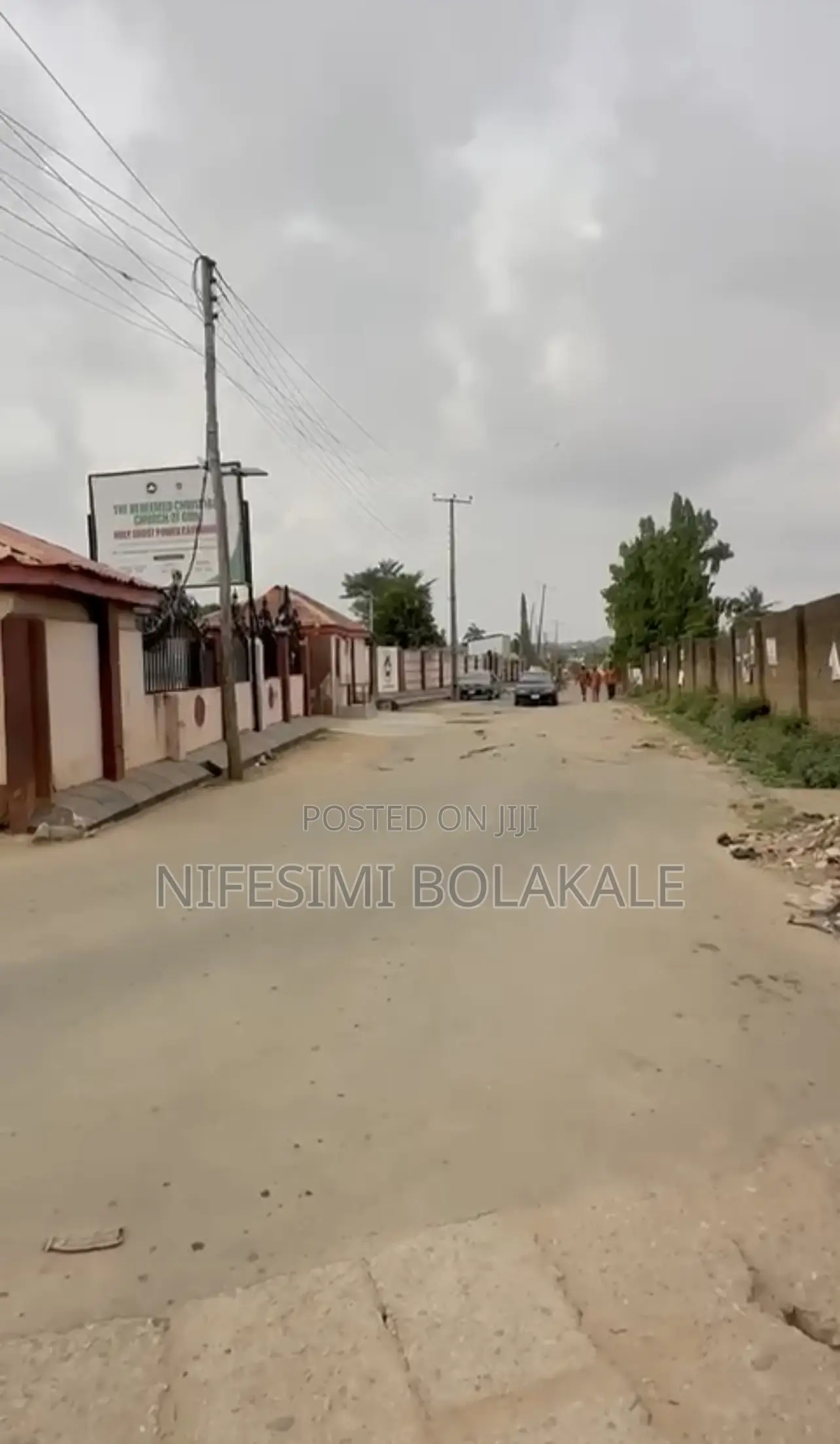 Fenced and Gated One Acre of Bare Land at Oluwonla, Bashorun