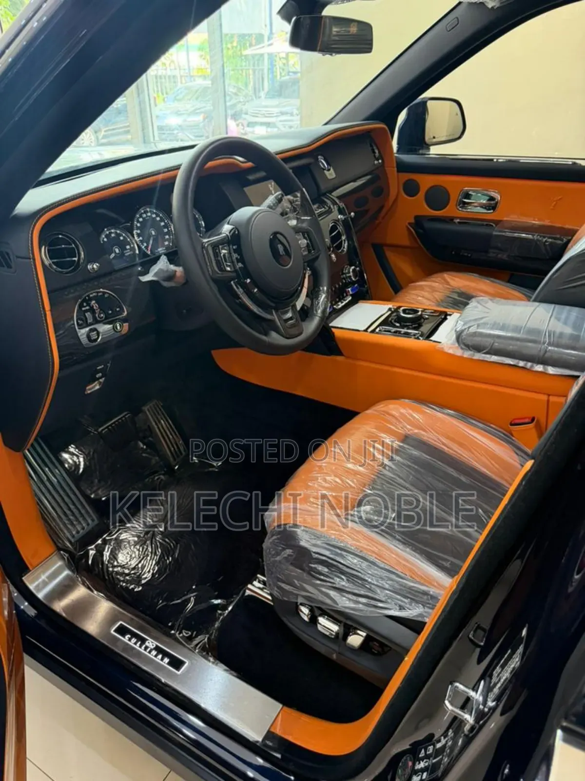 New Rolls-Royce Cullinan Black Badge 2024 Blue