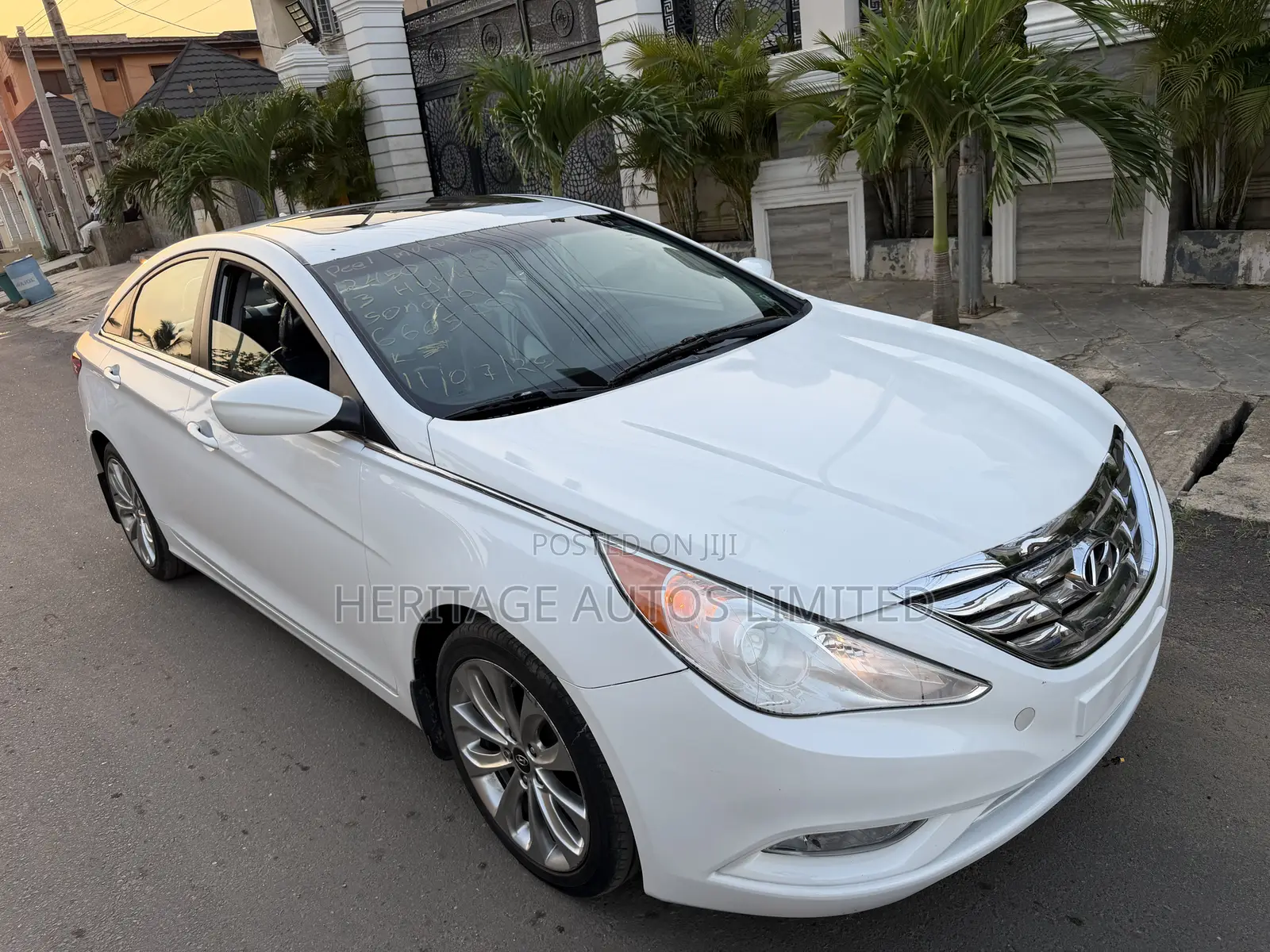 Hyundai Sonata 2013 White