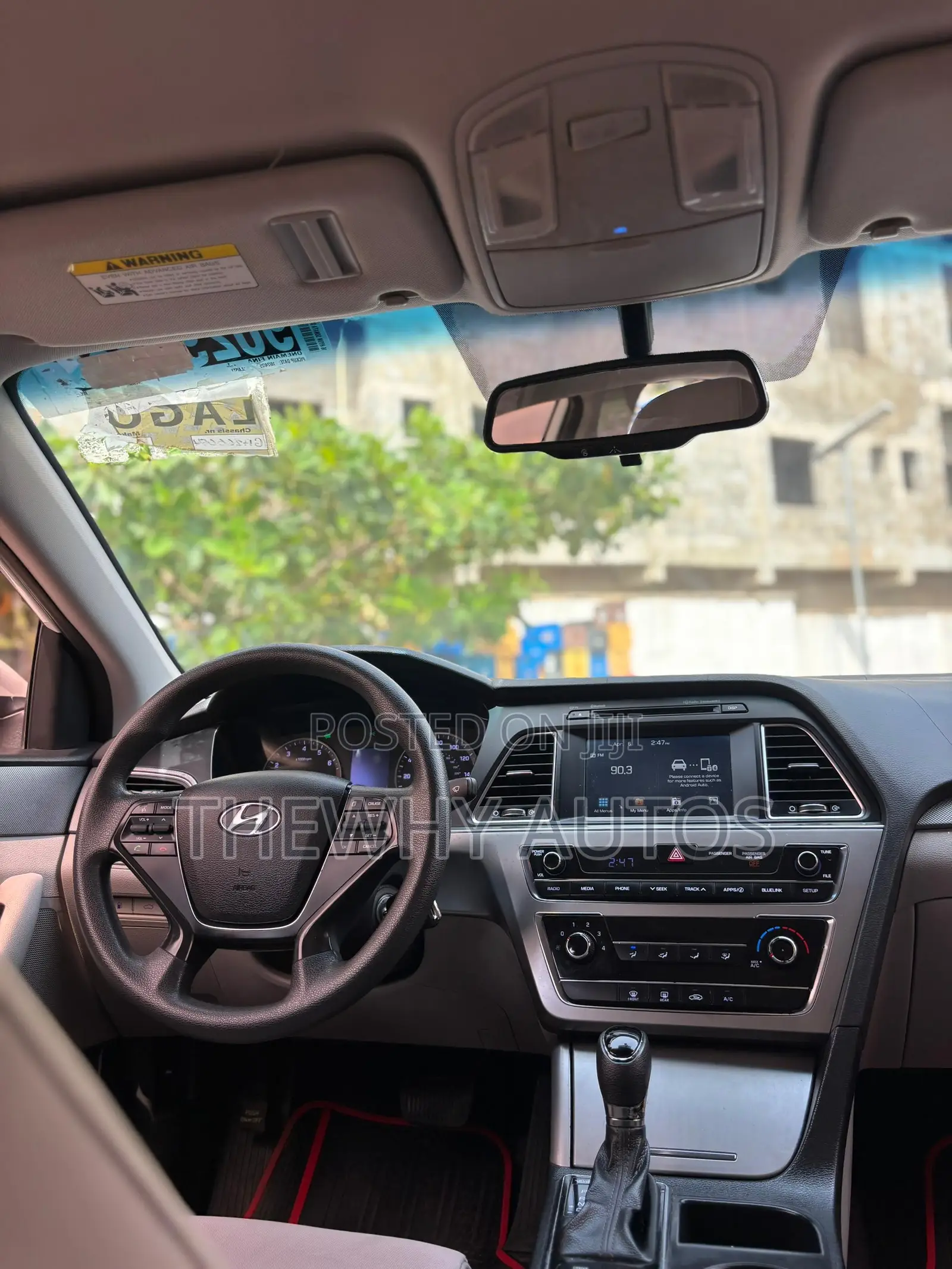 Hyundai Sonata SE 2016 White