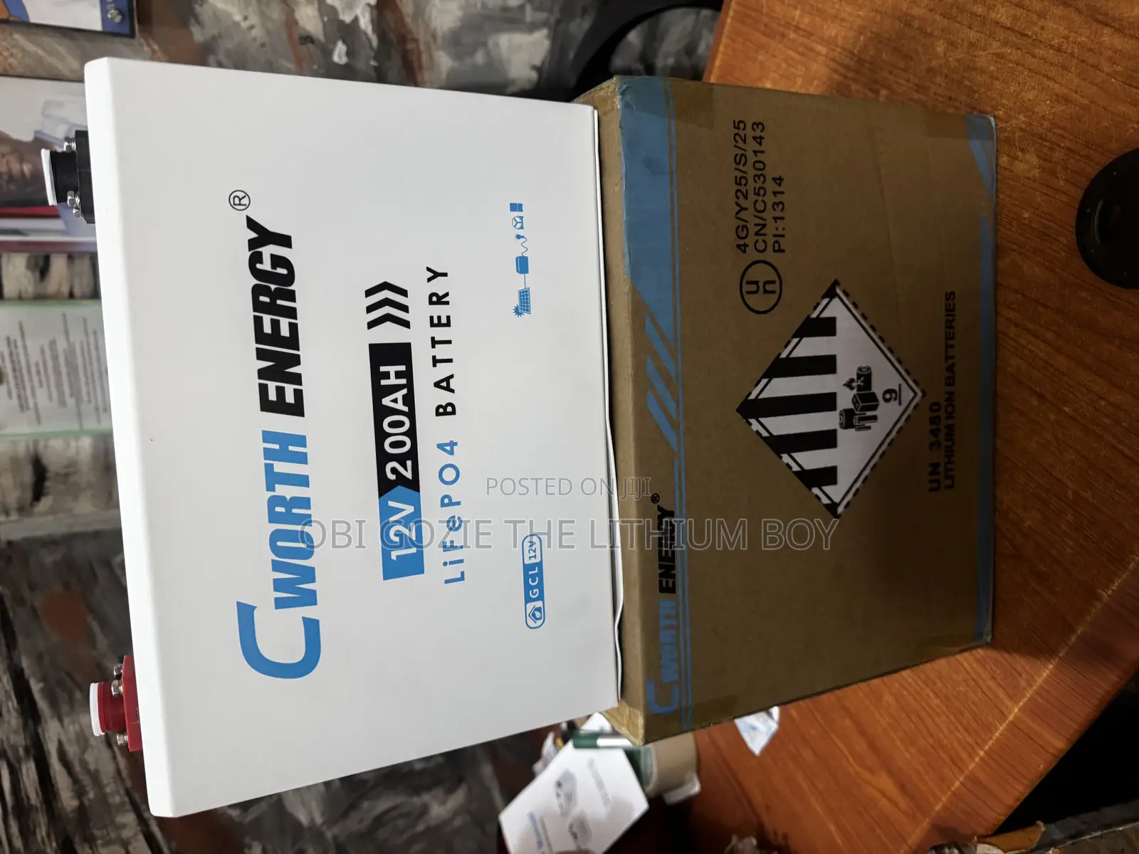 200ah Cworth Energy Solar Lithium Battery Available in Stock