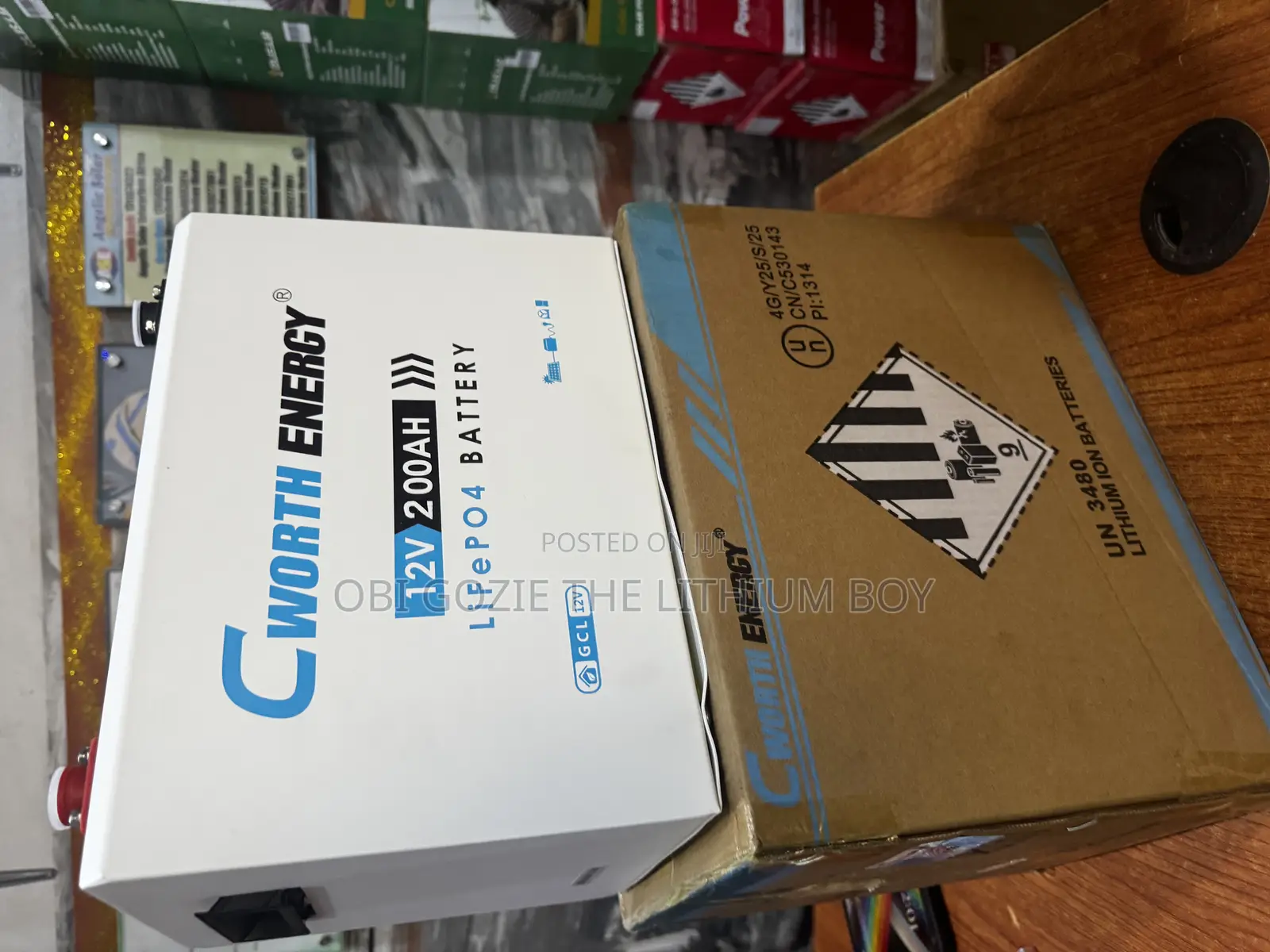 200ah Cworth Energy Solar Lithium Battery Best Seller in Lagos
