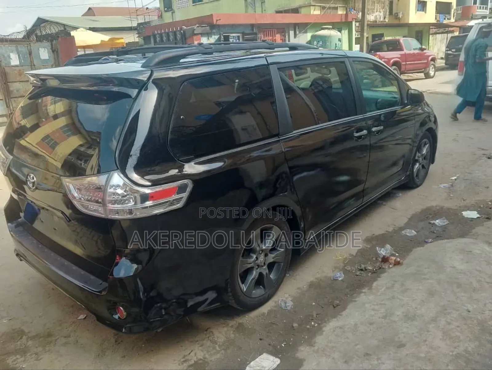 Toyota Sienna Limited 7 Passenger (3.5L 6cyl 6A) 2016 Black