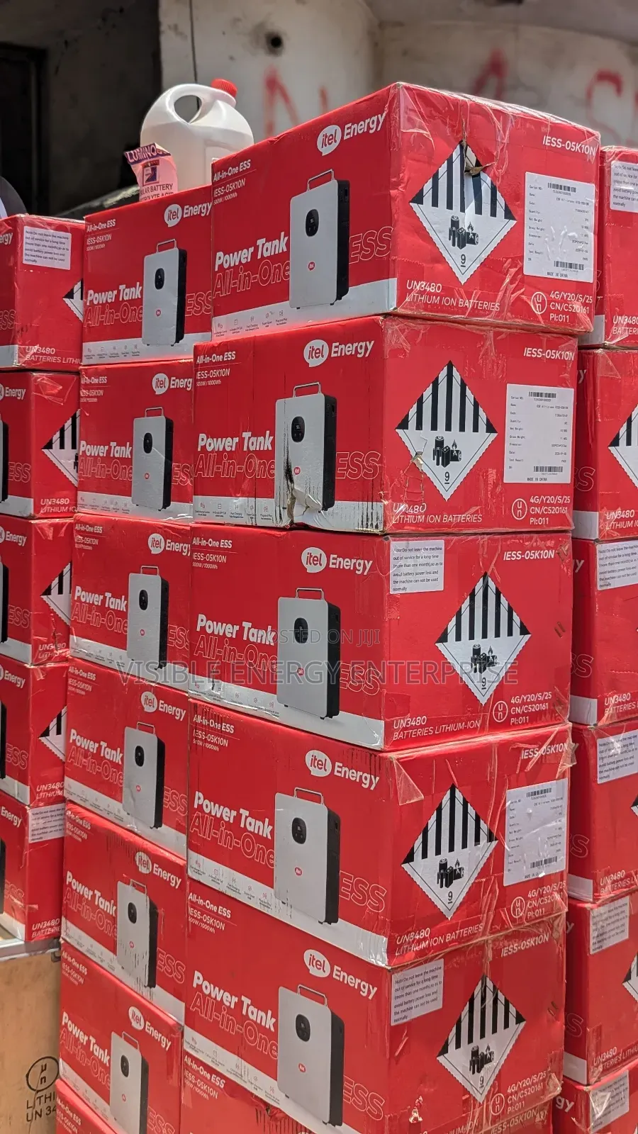 Itel Power Tank 500w/1000w Solar Generator