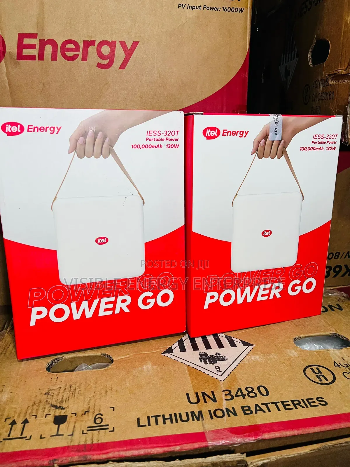 Itel Power Go 100,000mah 130w Iess-320t
Portable Power