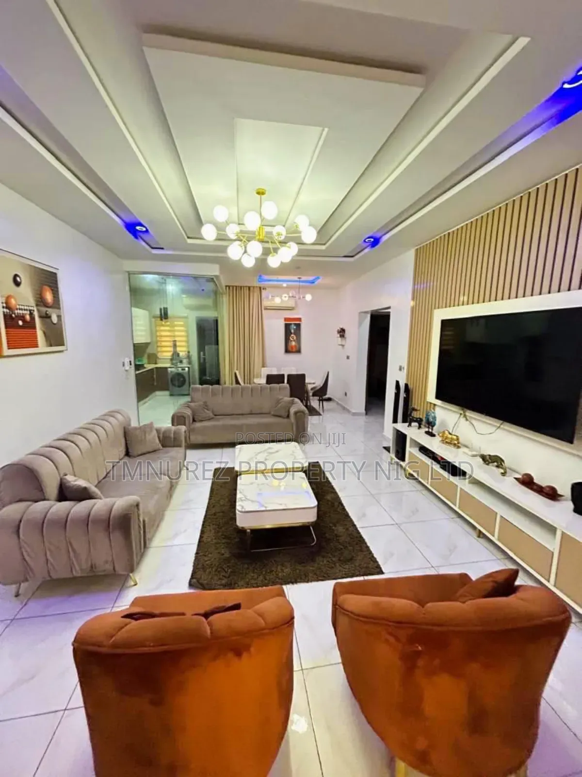 Furnished 4bdrm Duplex in Idado for rent