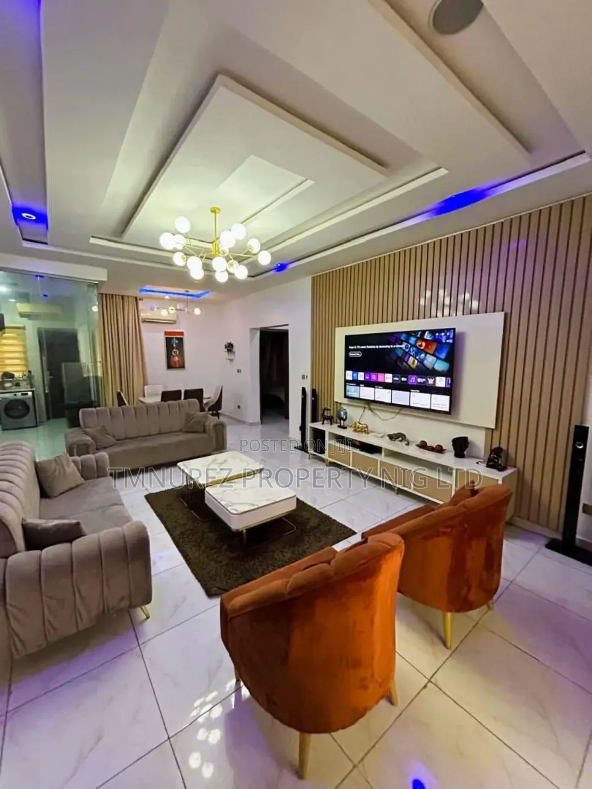 Furnished 4bdrm Duplex in Idado for rent