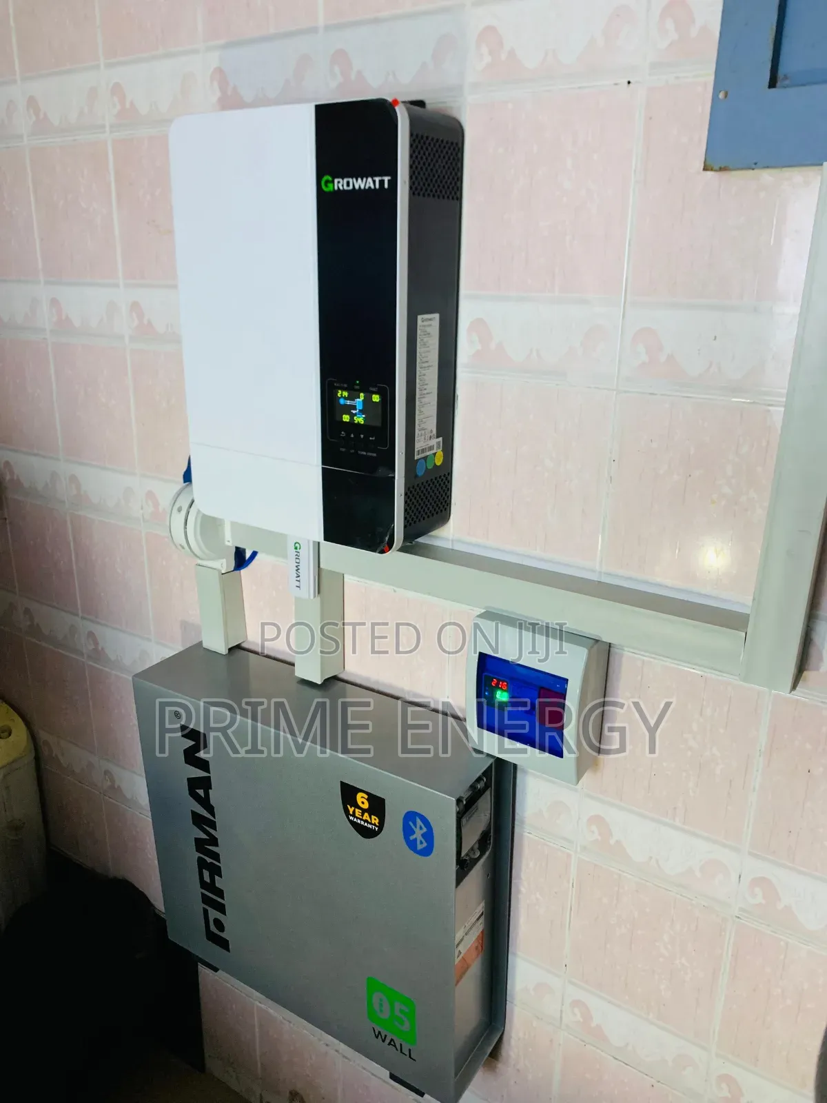 Growatt 5kva + Firman 5kwh Full Installation
