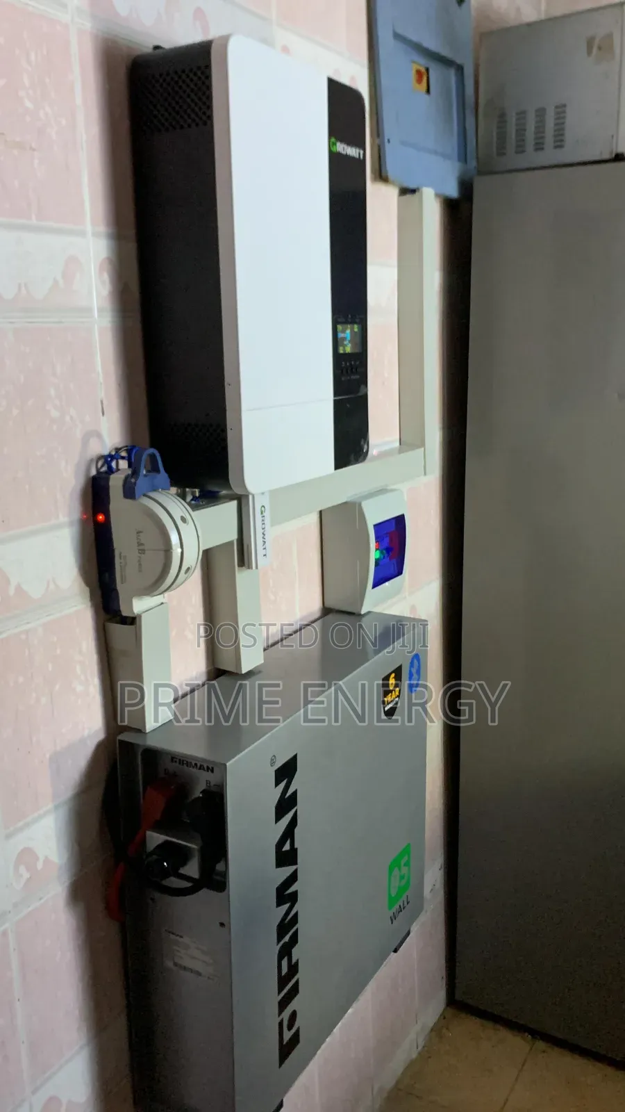 Growatt 5kva + Firman 5kwh Full Installation