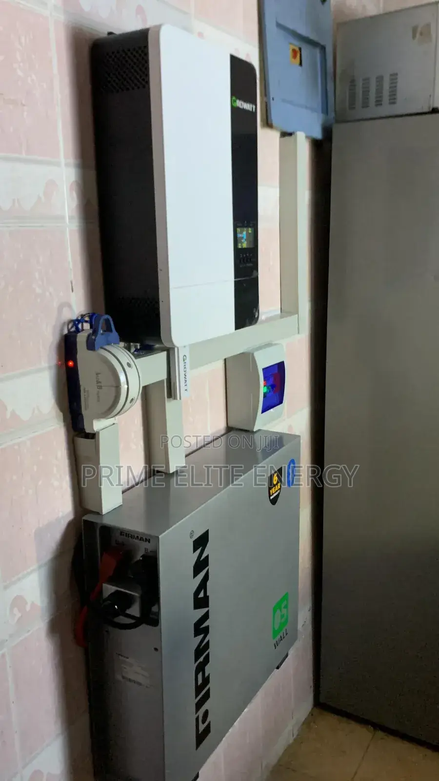 Growatt 5kva + Firman 5kwh Full Installation