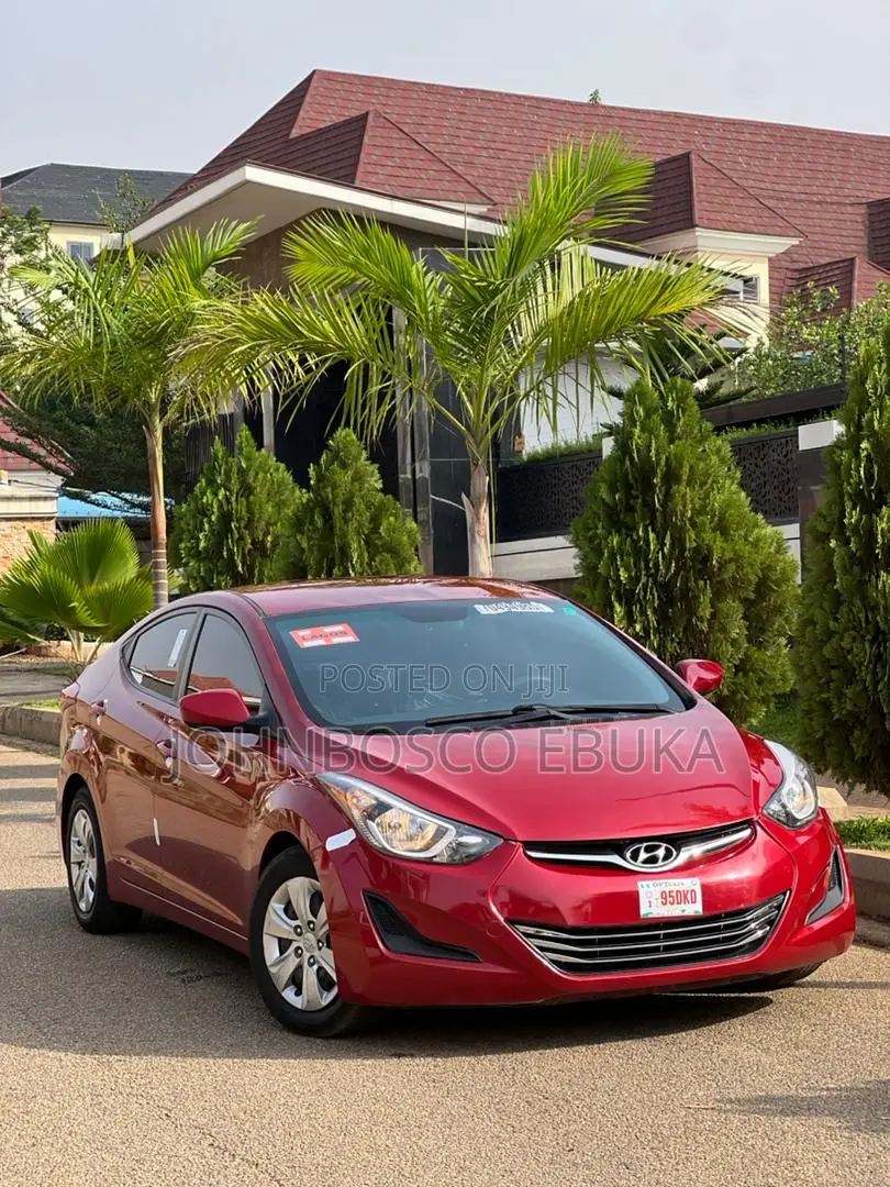 Hyundai Elantra 2015 Red