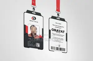 Custom Quantity Full Colour (Front Back) Id Card With Case