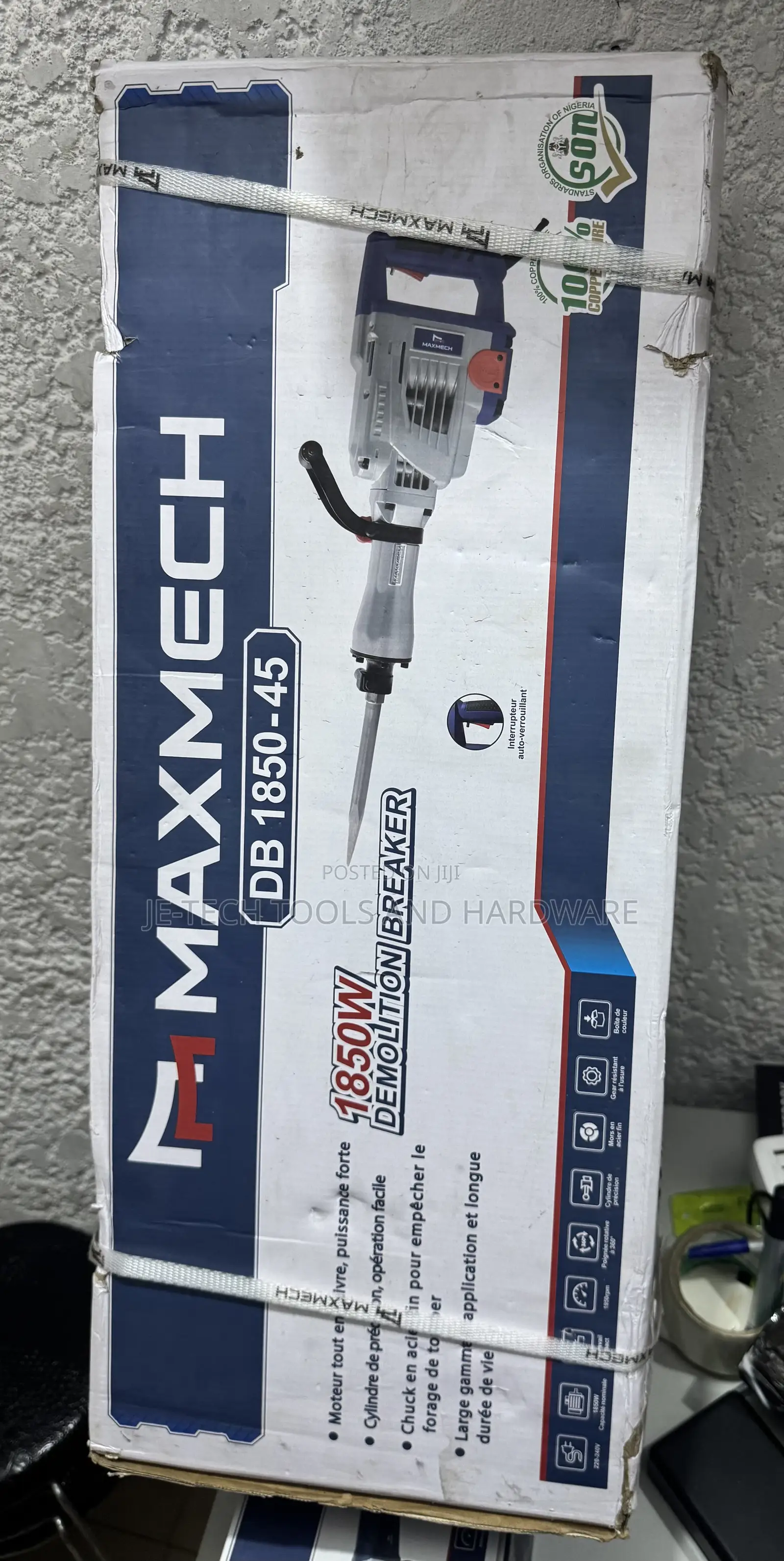 Demolition Breaker Jack Hammer 1850w
