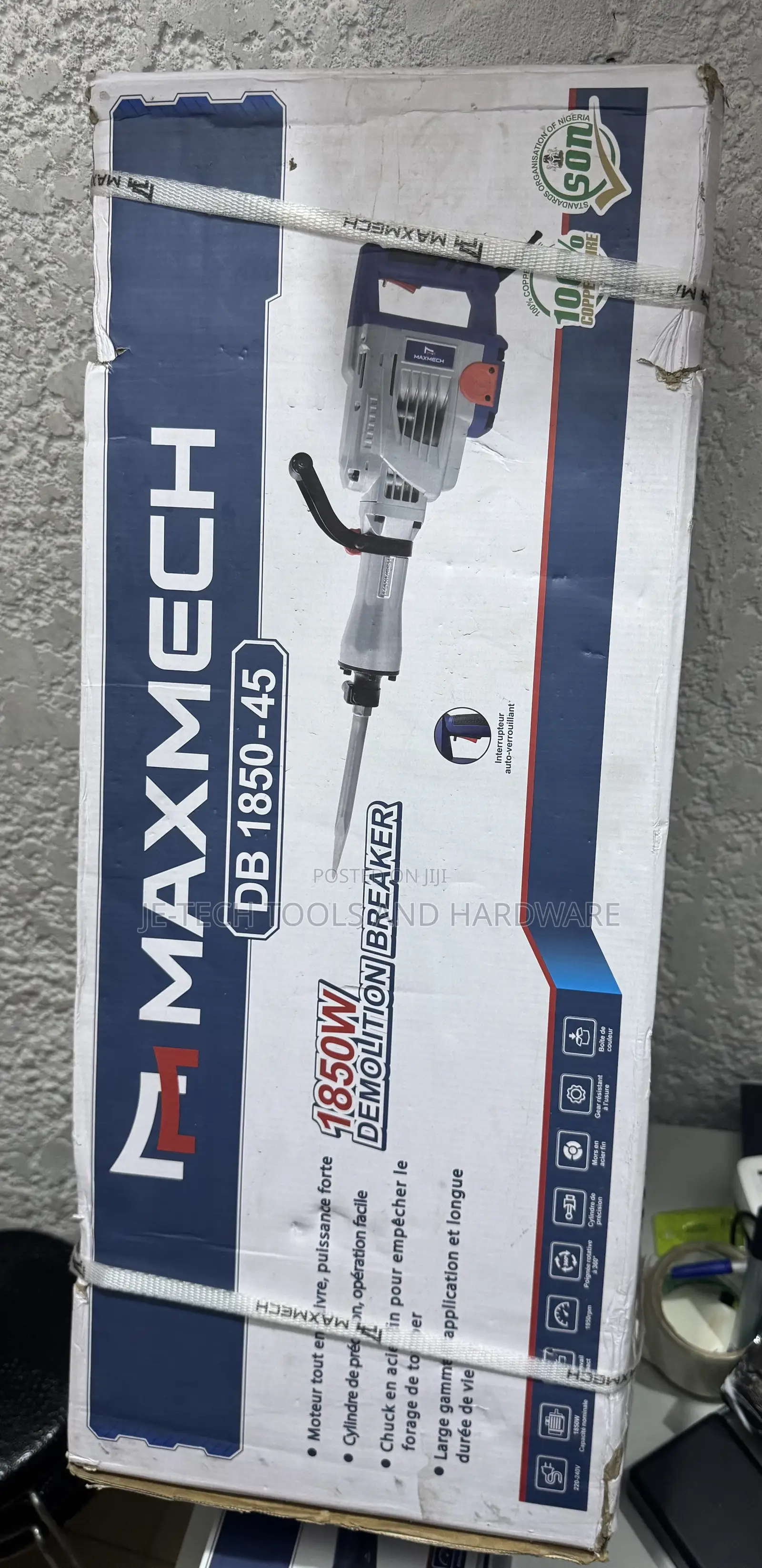 Demolition Breaker Jack Hammer 1850w