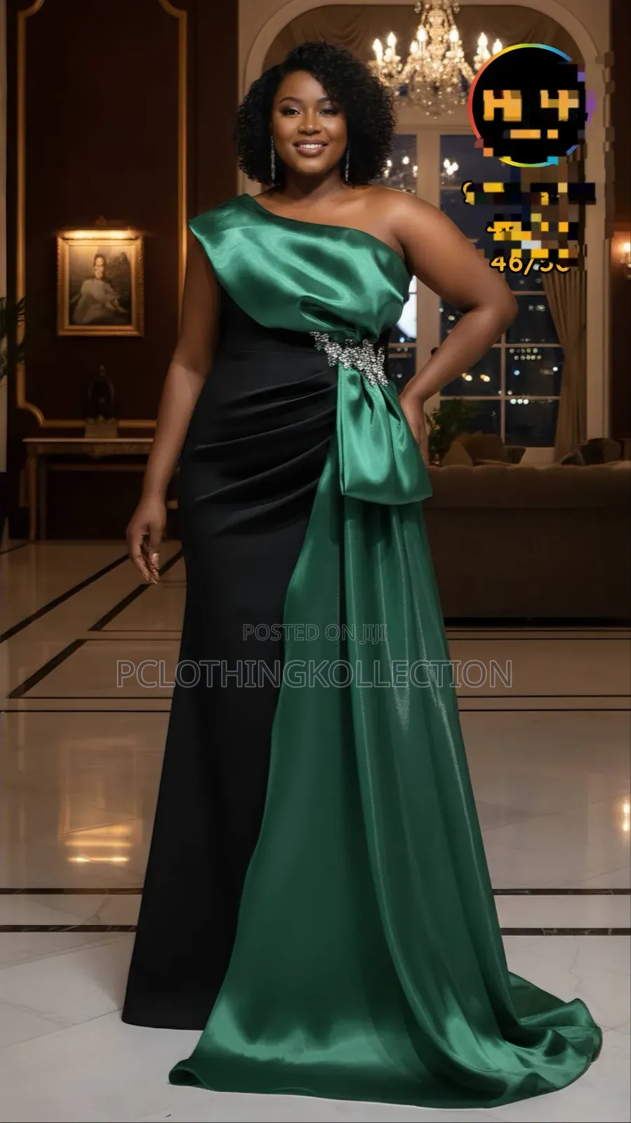 Bold and Confident Dinner Dress