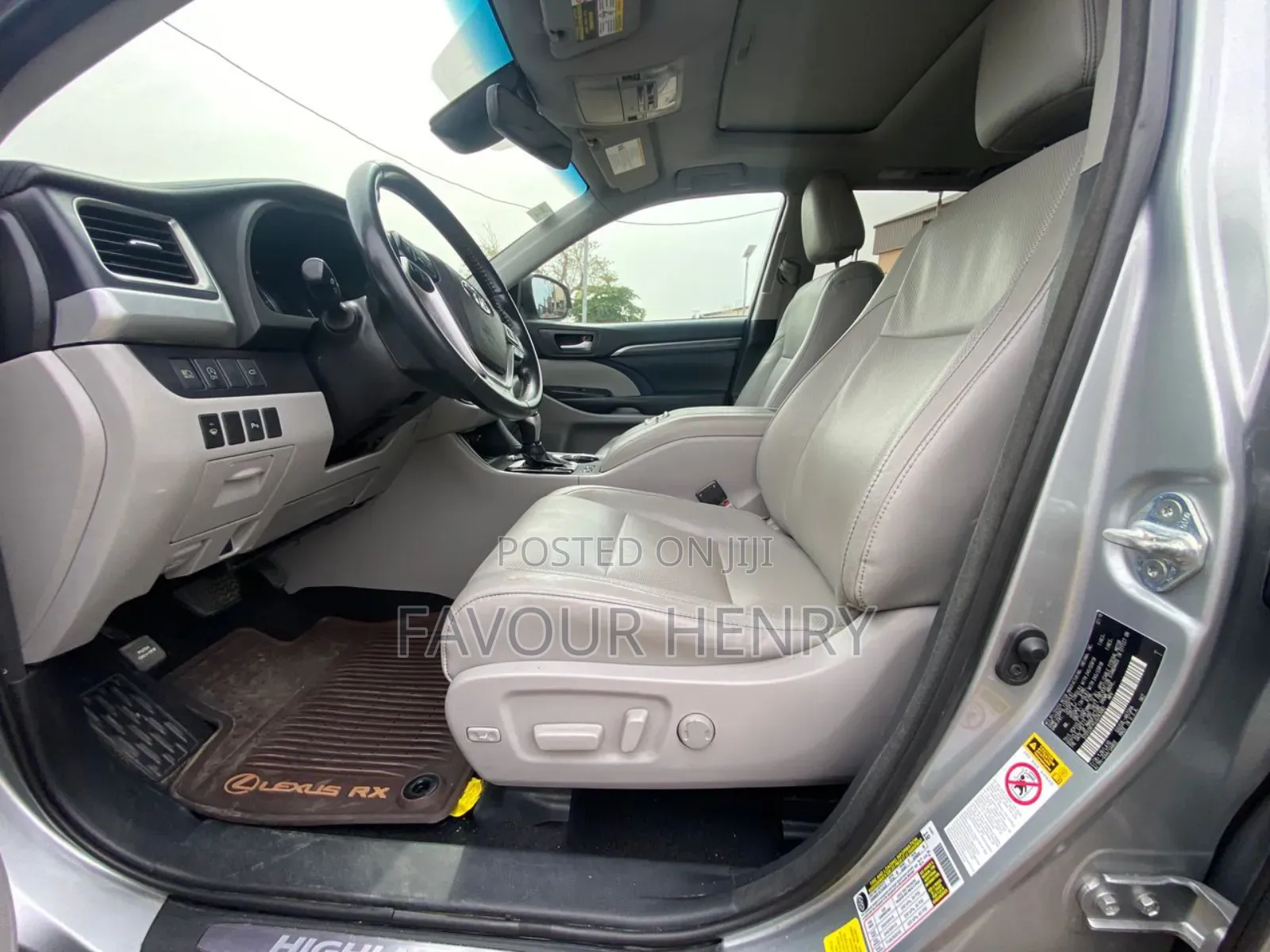 Toyota Highlander Limited 4x2 V6 (3.5L 6cyl 8A) 2018 Silver