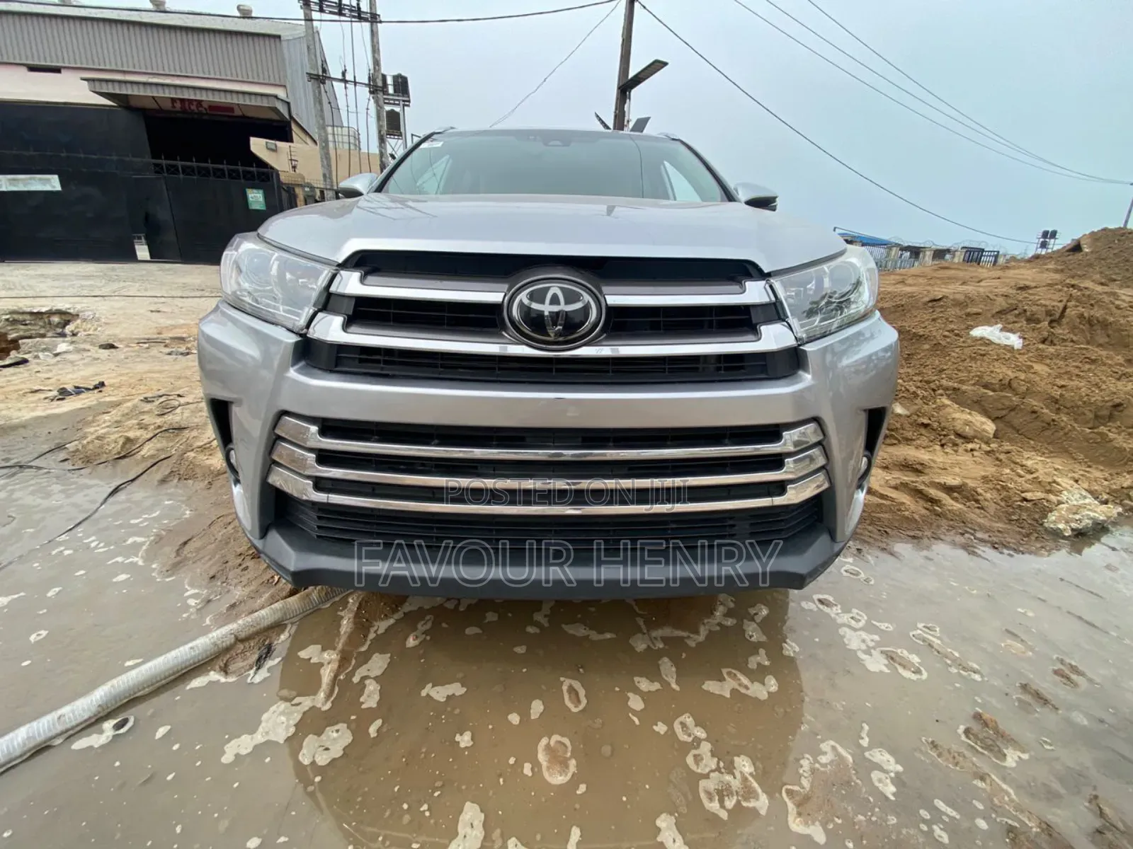 Toyota Highlander Limited 4x2 V6 (3.5L 6cyl 8A) 2018 Silver