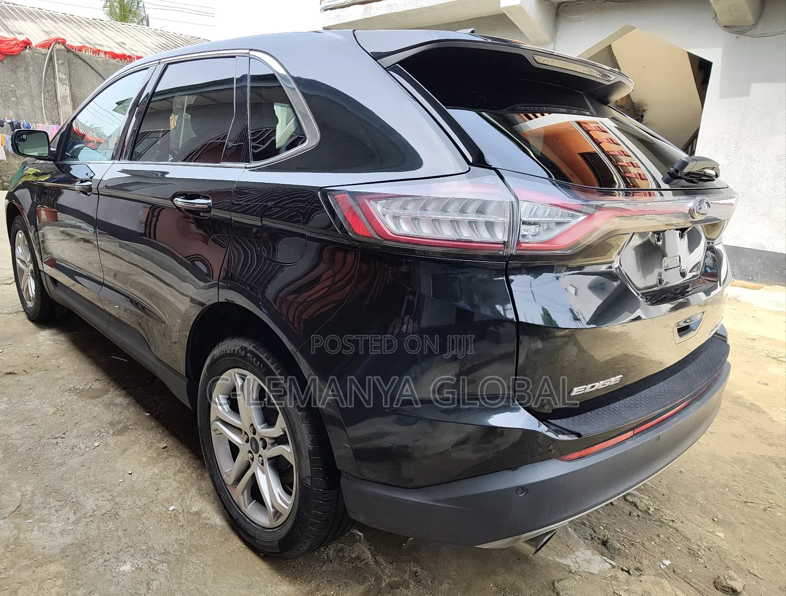 Ford Edge Titanium 4dr SUV (2.0L 4cyl Turbo 6A) 2015 Black