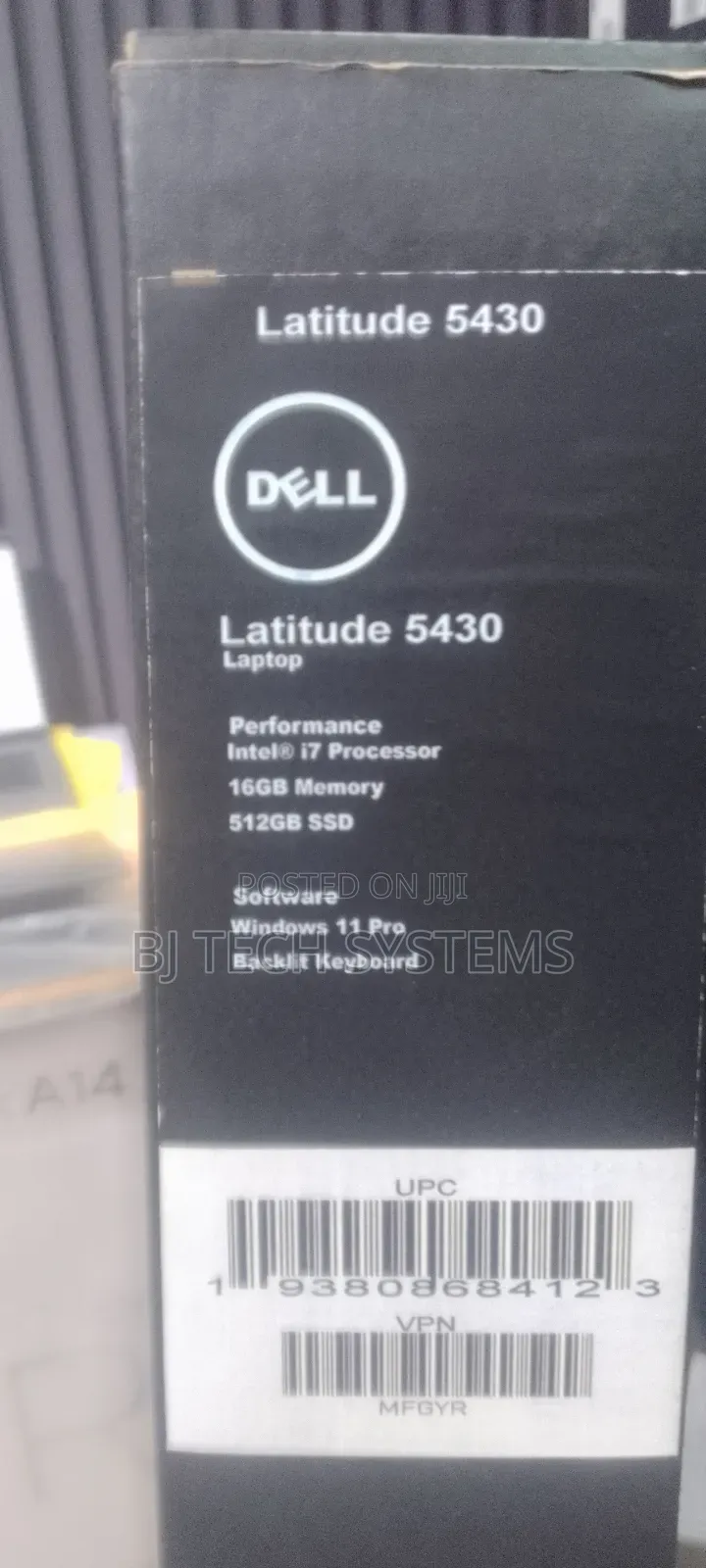 New Laptop Dell Latitude 5430 16GB Intel Core i7 SSD 512GB